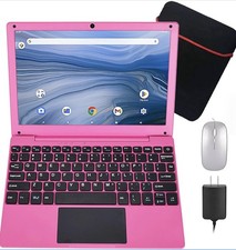 10.1Inch Laptop,Quad-Core Processor with Android 12.0 OS,2GB Pink 2GB+64GB picture