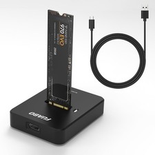 10Gbps M.2 SSD to Type C Docking Station, NVMe & SATA NGFF Reader Adapter for M picture