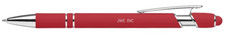 Stylus-pen; Bright Alpha Soft Touch, Metal Stylus, Ballpoint Pen, by JWE Inc.  picture