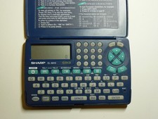 Sharp EL-6810 Pocket Organizer 64KB QWERTY Tested Vintage Digital PDA Japan picture