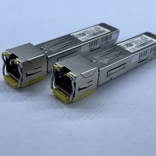 2 Pack Cisco GLC-T 1000BASE-T SFP RJ-45 Copper Transceivers | Tested picture