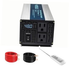 800W Pure Sine Wave Inverter 36V DC to 110V 120V AC Power Converter with LED picture