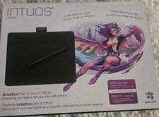 Wacom Intuos Comic Pen & Touch Tablet CTH-490 Creative Digital Drawing Pad New picture