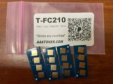 4 Toner Chip T-FC210 TFC210 for Toshiba e-Studio 2010AC, 2510AC Refill (T-FC210) picture