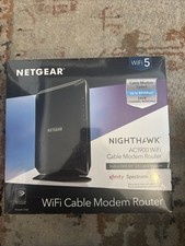 NETGEAR Nighthawk AC1900 WiFi Cable Modem Router WiFi 5, new, sealed box picture