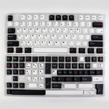 KBDiy PBT Keycaps Retro Colorway Cherry Profile 140-Key EN/KR Set picture