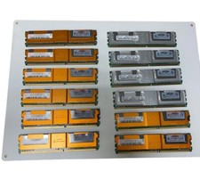 HP 398706-051, 1GB 2Rx8 PC2-5300F-555-11 Server Memory  (LOT OF 12) 🔥 picture