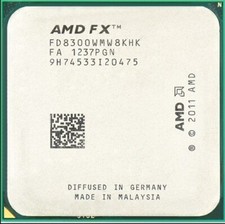 AMD CPU FX-8300 3.3GHZ Socket AM3+ FD8300WMW8KHK picture