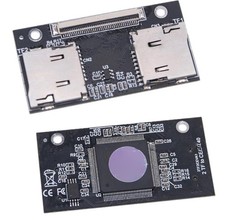 Dual TF(micro sd) Memory Card To CE/zif SSD adapter for iPod iPV picture