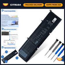 High-Capacity 86Wh Laptop Battery Replacement for Dell XPS 15 9500 9510 9520 picture