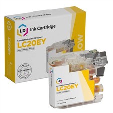 LD Compatible Brother LC20EY Super HY Yellow Ink Cartridge for MFC-J5920DW picture