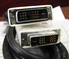 Dell 6715009017P01 DVI-D Single Link Monitor Cable 6ft Male to Male OEM New picture