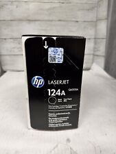 Genuine HP LaserJet 124A  Black Print Cartridge Q6000A Cosmetic Damage New / picture