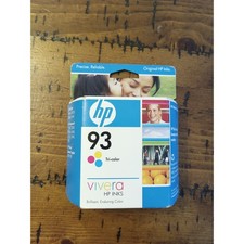 HP 93 Tri-color Ink Cartridge C9361WN Vivera Sealed NOS Expired 2009 r2 picture