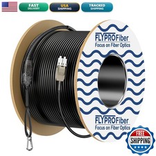 FLYPROFiber OM3 LC to LC Fiber Patch Cable 75M/246ft picture