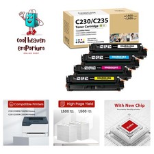 Xerox C230 C235 Compatible Toner Cartridges - 4-Pack,  Certified Quality picture