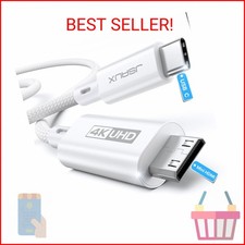JSAUX USB C to Mini HDMI Cable 3.3FT(NOT HDMI), 4K Type C to Mini HDMI Cord picture