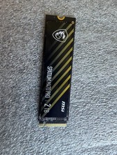 MSI SPATIUM M470 PRO 2TB PCIe 4.0 NVMe M.2 SSD – Excellent Condition picture