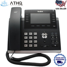 Yealink SIP-T46S Gigabit IP Phone 16 Lines RJ-45 HD Voice PoE 4.3