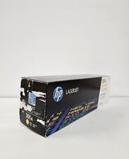 HP 201A Yellow Toner Cartridge LaserJet Pro M252 (CF402A) Damaged Box picture