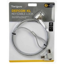 Targus Defcon KL Cable Lock 2 KEYS PA450U 1.82m Laptop Notebook New Sealed picture