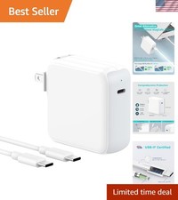 Super Fast Charging 70W USB-C Adapter for MacBook M1/M2/M3/M4 + LED Indicator picture