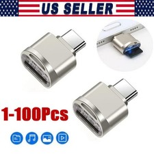 TypeC To Micro SD TF Card Reader OTG USB Adapter Converter For Samsung Phone Lot picture