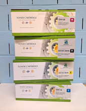 4-Pack Toner  For HP LaserJet Printer - CE410X/CE411A/CE412A/CE413A picture
