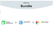 Movavi Screen Recorder 2026 , Photo Editor , Video Editor Bundle Activation Card picture