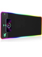 GIM Wireless Charging RGB Gaming Mouse Pad 10W LED Mouse Mat 800x300x4MM 10 Mode picture