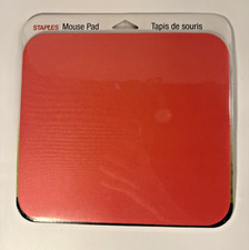 New Staples Mouse Pad, Pink 8.75