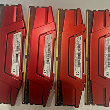 4 ea G.SKILL Ripjaws V Series DDR4 SDRAM memory module RAM picture
