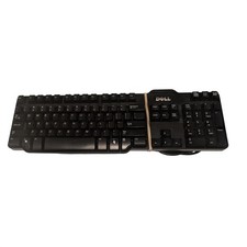 Dell Keyboard Black SK-8115 Wired USB Full Size QWERTY Numeric Keypad picture