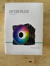 DEEPCOOL CF 120 PLUS (3 in 1) Addressable RGB Halo Ring PWM Fan-