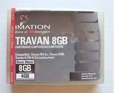 Imation Black Watch Travan 8GB Cartridge New Sealed picture