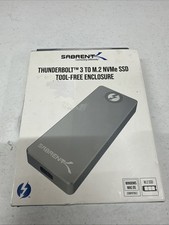 Sabrent Thunderbolt 3 Certified M.2 NVMe SSD Tool-Free Solid Aluminum Enclosure picture
