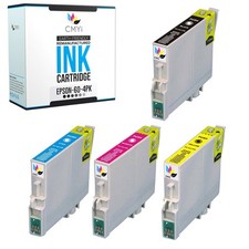 CMYi 4-PK Compatible Epson 60 Black Color Ink Cartridge for Stylus CX3800 CX3810 picture