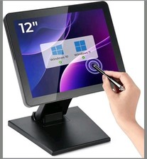 12.1-inch POS Touch Screen Monitor, Capacitive Touchscreen with HDMI/VGA Input, picture