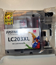 Magenta LC203XL Ink for MFC-J4320DW MFC-J4420DW MFC-J4620DW FastInk SEALED picture