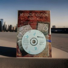 1997 Hewlett Packard HP Creative Solutions Booklet and Program CD picture