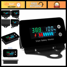 IPX7 Waterproof Battery Monitor 7-100V with Bracket, Temperature & Buzzer Alarm picture