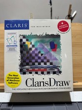 ClarisDraw Vector Drawing Graphics Application Software Macintosh NOS picture