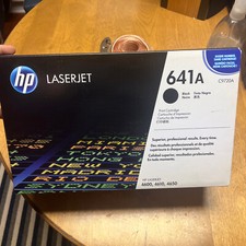 HEWLETT PACKARD LASERJET PRINT CARTRIDGE 641A C9720A BLACK 4600 4610 4650 OEM picture
