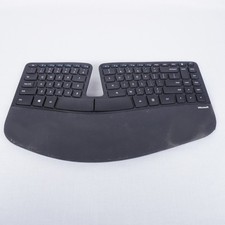 Microsoft Sculpt Ergonomic Wireless Keyboard Model 1559 W/ USB Dongle Tested picture