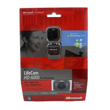 Microsoft NEW LifeCam HD-6000 720p HD Video Webcam Laptop Mobile PC Notebook picture
