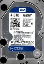 WD40EZRZ-00GXCB0 S/N:WCC7K DCM: HHNNNT2CHB 4TB WESTERN DIGITAL THAILAND JUL 2017 picture