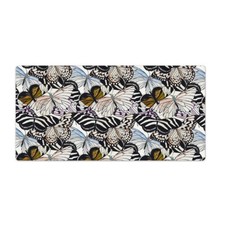 Waterproof Mat Desk Writing Pad for Office and Home Watercolour Butterfly 120x60 picture