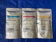 NEW Lot of 3,  Genuine Ricoh C/M/Y Developer Unit D2589660/70/80 picture