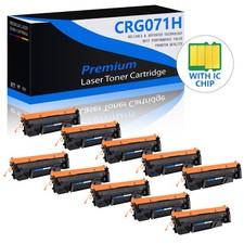 10PK 071H Toner Cartridge Compatible for Canon CRG 071H LBP122dw LBP122 LBP120 picture