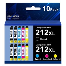 212XL T212XL Ink Cartridges For Epson WorkForce WF-2830 WF-2850 XP-4100 XP-4105 picture